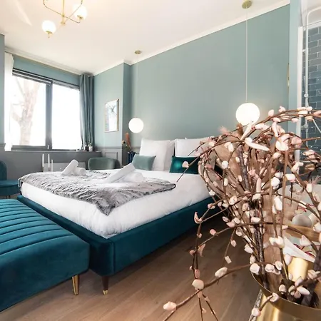 The Parisian Blue Eiffel Tower