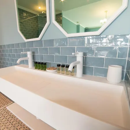 The Parisian Blue Eiffel Tower *